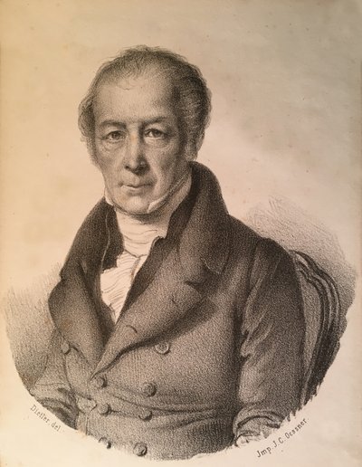 Albrecht Friedrich May by Johann Friedrich Dietler